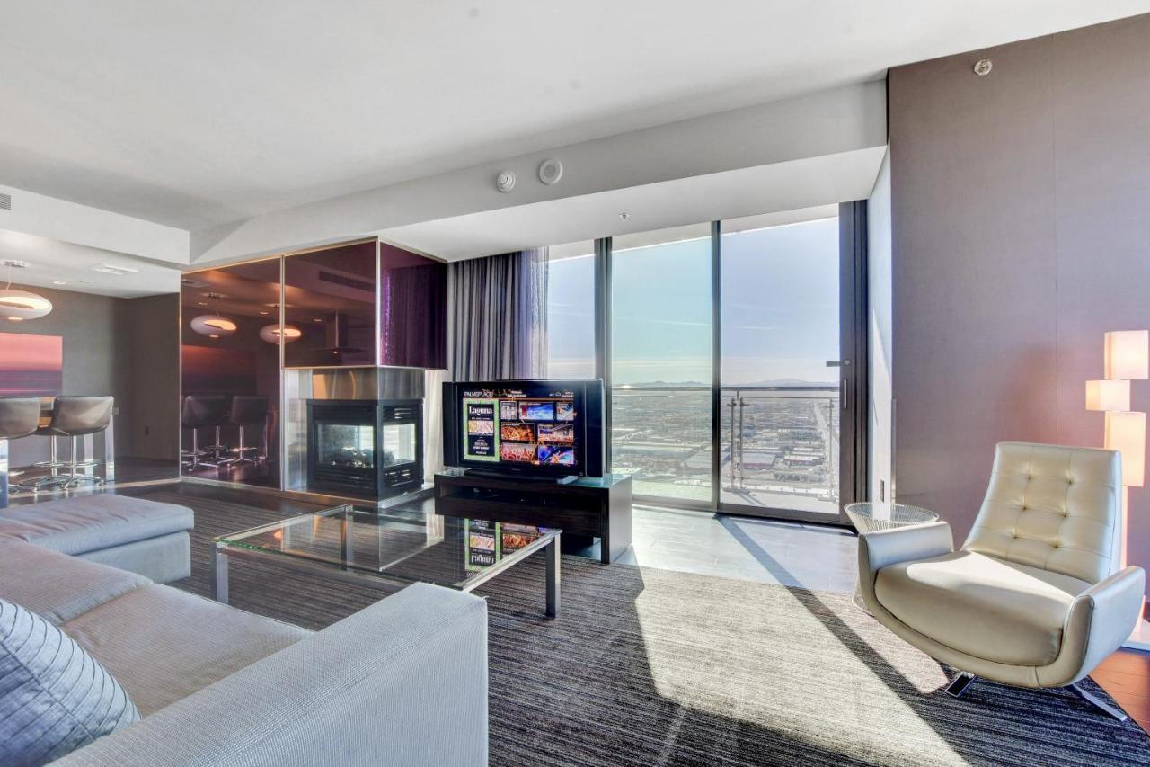 Private Luxury Panoramic Suite At Palms Place Las Vegas Eksteriør billede